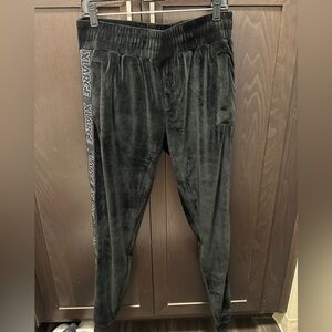 Men’s X-LARGE Brand Velour Track Jogger Pants